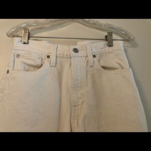 White jeans (barely worn)